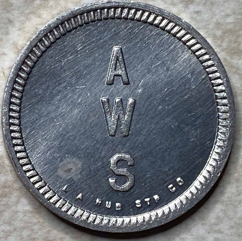 T9053 AWS, Unknown  Anillo Restrike Arcade Token
