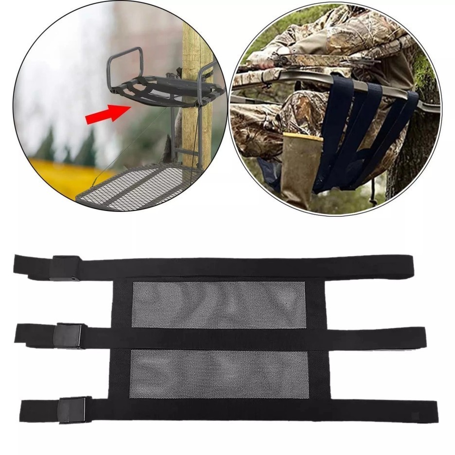 Universal Fitting Tree Stand Seat Replacement Adjustable for Ladder -//%%