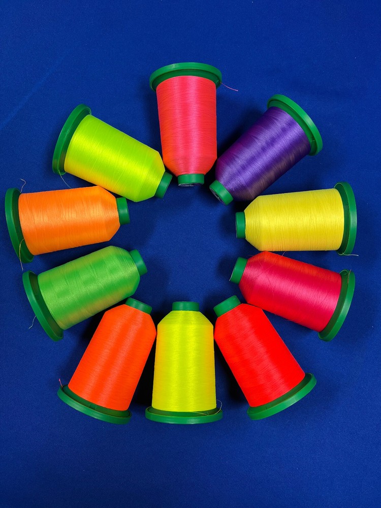 10 pack of Isacord Neon kit 5000 m