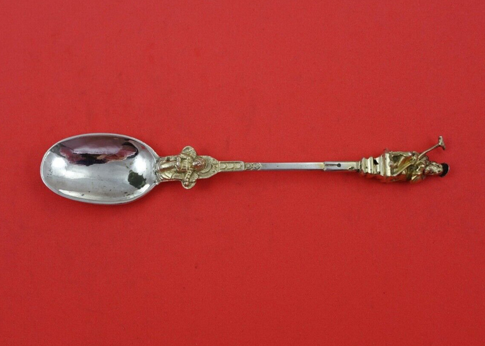 Dutch Sterling by Various Makers Teaspoon 6 1/4"