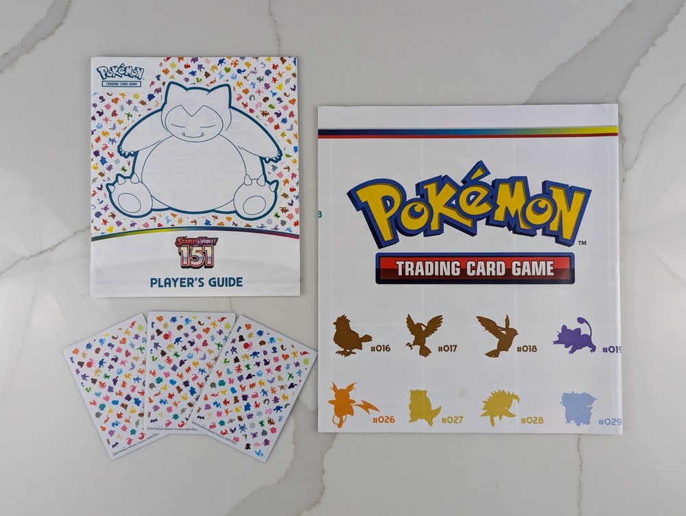 Pokémon 151 Partial Master Set w/ Binder + Promos!