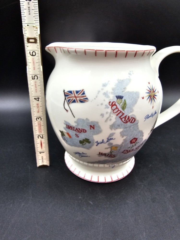 Jan Constantine Large Jug British Pitcher 48 OZ