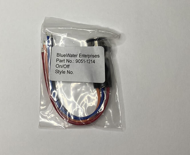 22MM Electronic Push Button LED Switch ON/OFF Marine