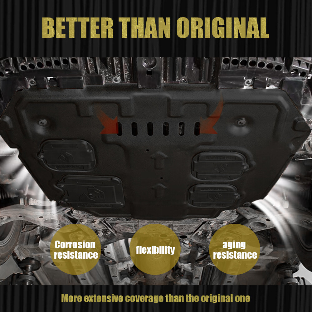 For 2014-2019 Mercedes CLA250 Engine Under Cover Front Splash Shields