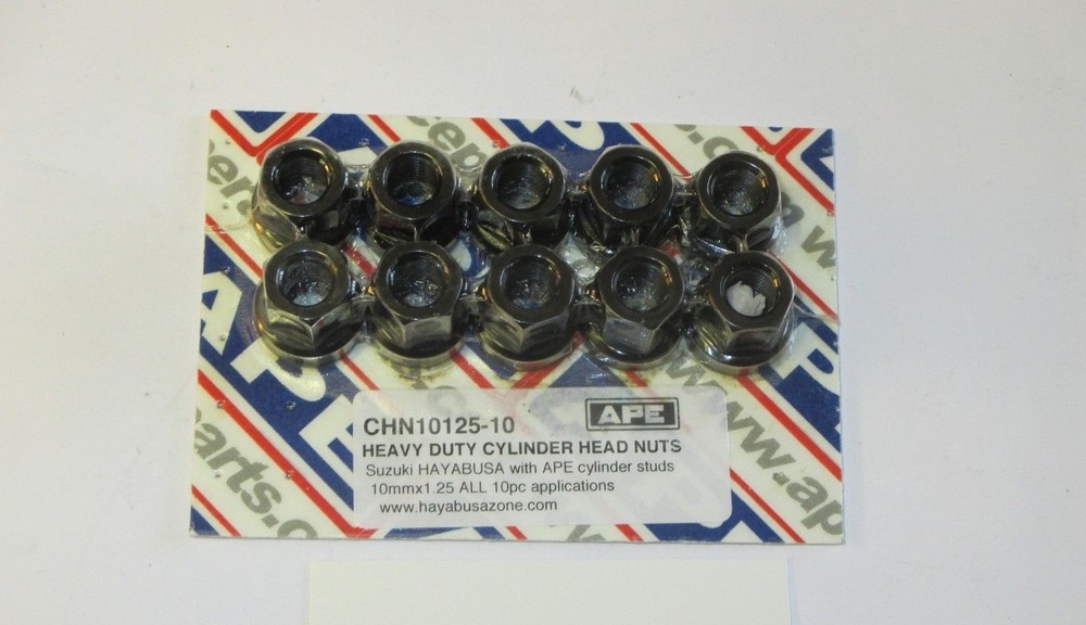 APE Heavy Duty Cylinder head Nuts  CHN10125.10