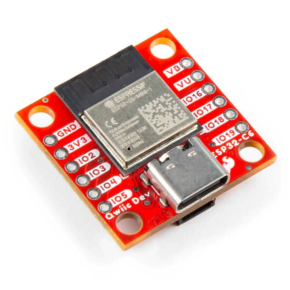 [ SparkFun DEV-22925 ] Qwiic Pocket Development Board - ESP32-C6