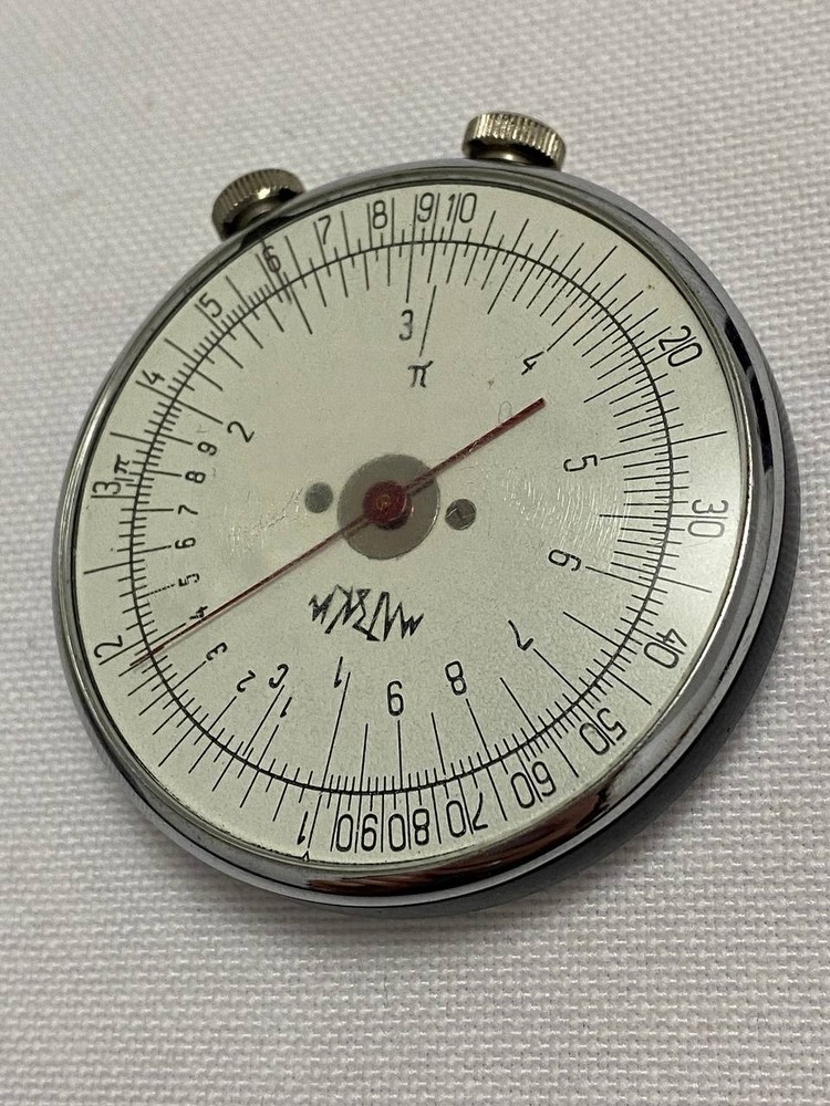 USSR Engineer Logarithmic Mathematical Circular Slide Rule KL-1 Calculator