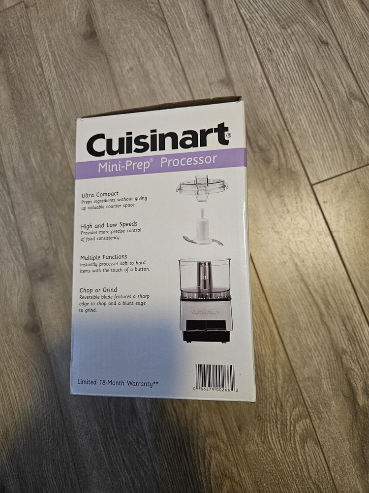 Cuisinart Mini PREP Food Processor Custom, 2.63 Cup, Silver