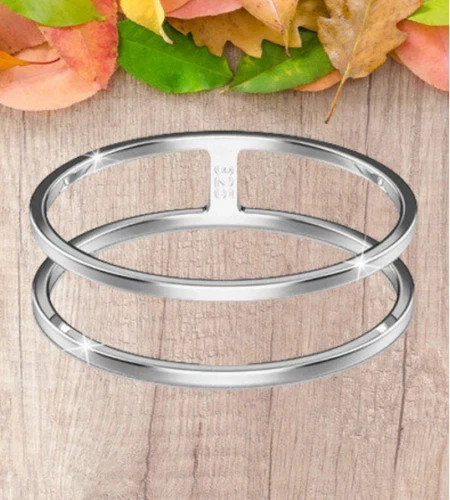 Solid 925 Sterling Silver Double Thumb Band & Statement Handmade Ring All Size