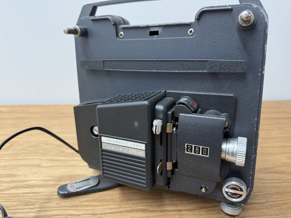 Vintage GAF Anscovision 8 mm Projector Model 280 Auto Load Multiple Speed