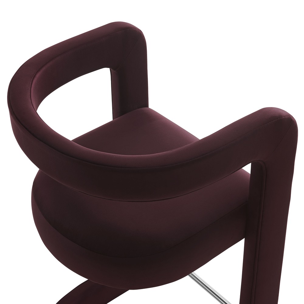 Winslow Counter Stool in Mulberry