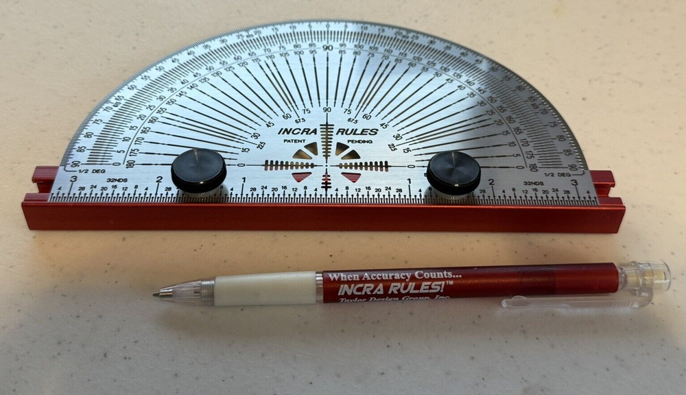 Incra PROTRAC06 6-Inch Precision Marking Protractor