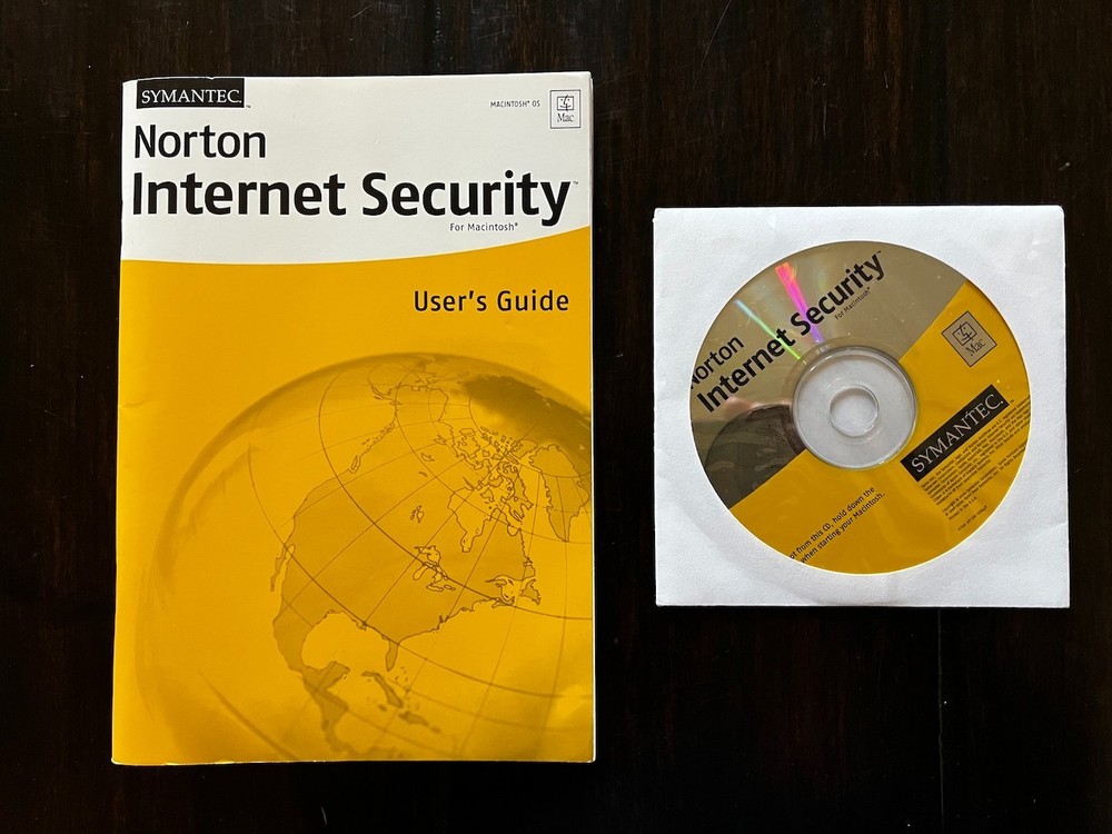 Norton Internet Security for Mac (year 2000)