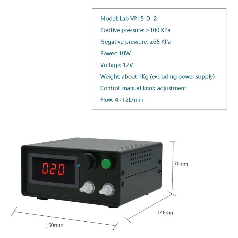 Small Circulating Air Pump Fully Automatic Precision Switching Vacuum Pump