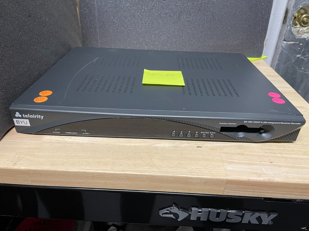 Telairity BE-IRD-5502P Satellite Integrated Receiver Decoder, Rebranded Upcom