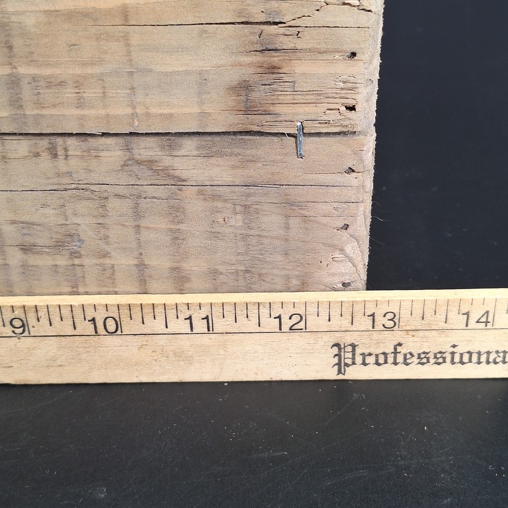 Rustic Distressed Wood Storage Box Planter Organizer Crate Home Decor