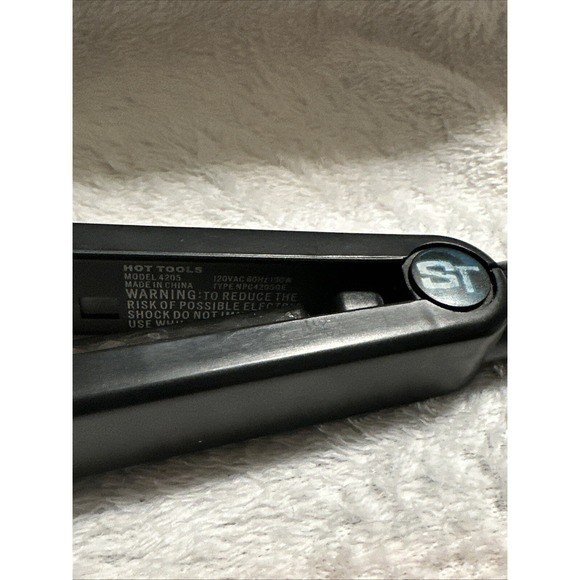 Hot Tools Helix 1-1/2" Flat Iron Supertool Ceramic Tourmaline Ionic 4205