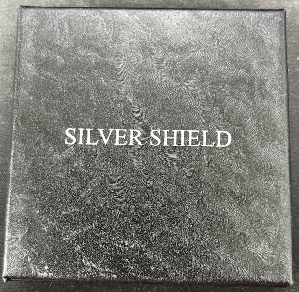 2019 Zuckerborg Silver Shield 1 Oz Proof w/COA and Box