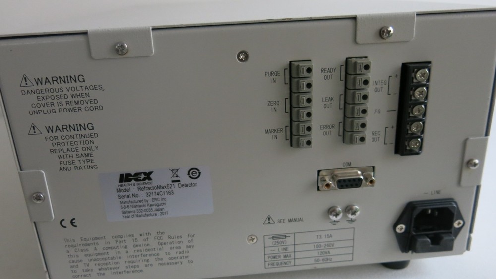 ERC REFRACTOMAX 520 DETECTOR