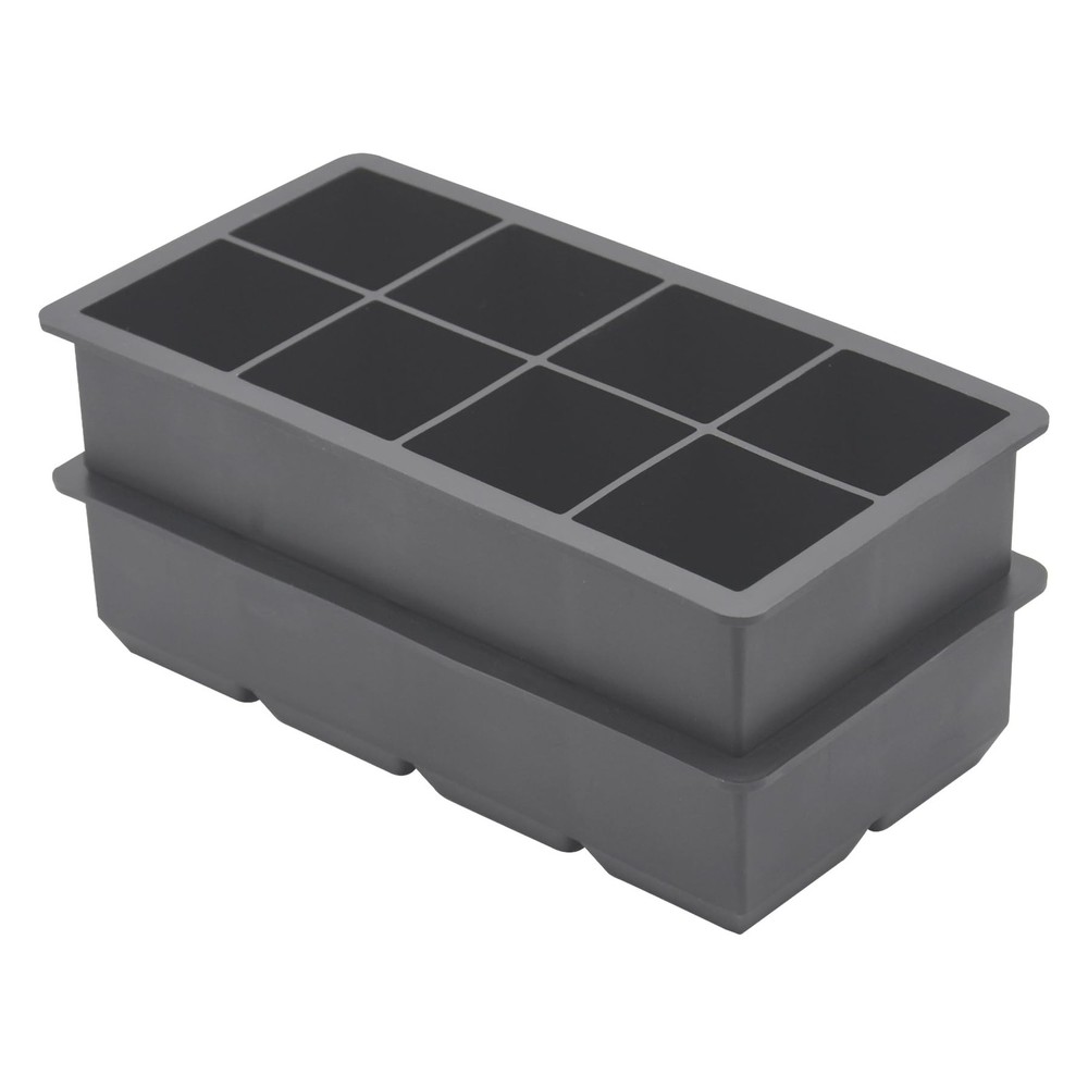 Large Ice Cube Trays 2 Pack,Big Ice Cube Molds with Removable Lids,Easy Relea...