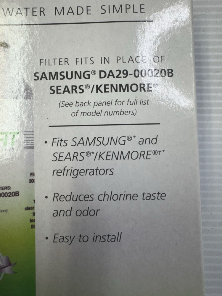 SmartFit Refrigerator Filter Samsung DA29-00020B 2-Pack