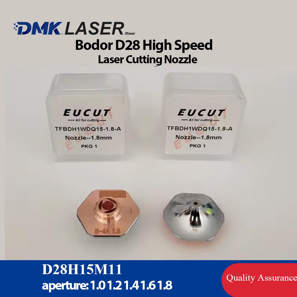 Bodor Laser Cutting Nozzle D28 High Speed Hexagonal Double Nozzle For BODOR Cut