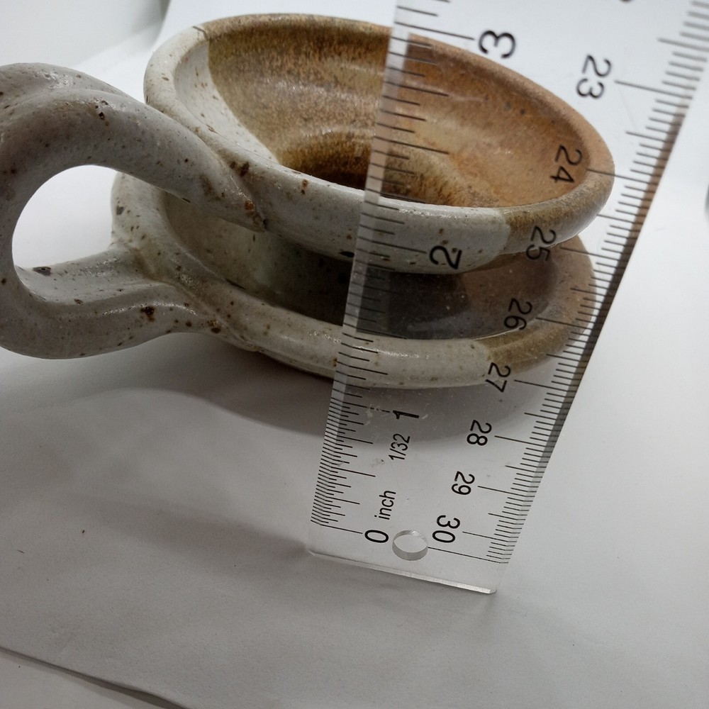 Handmade Studio Art Pottery Candlestick