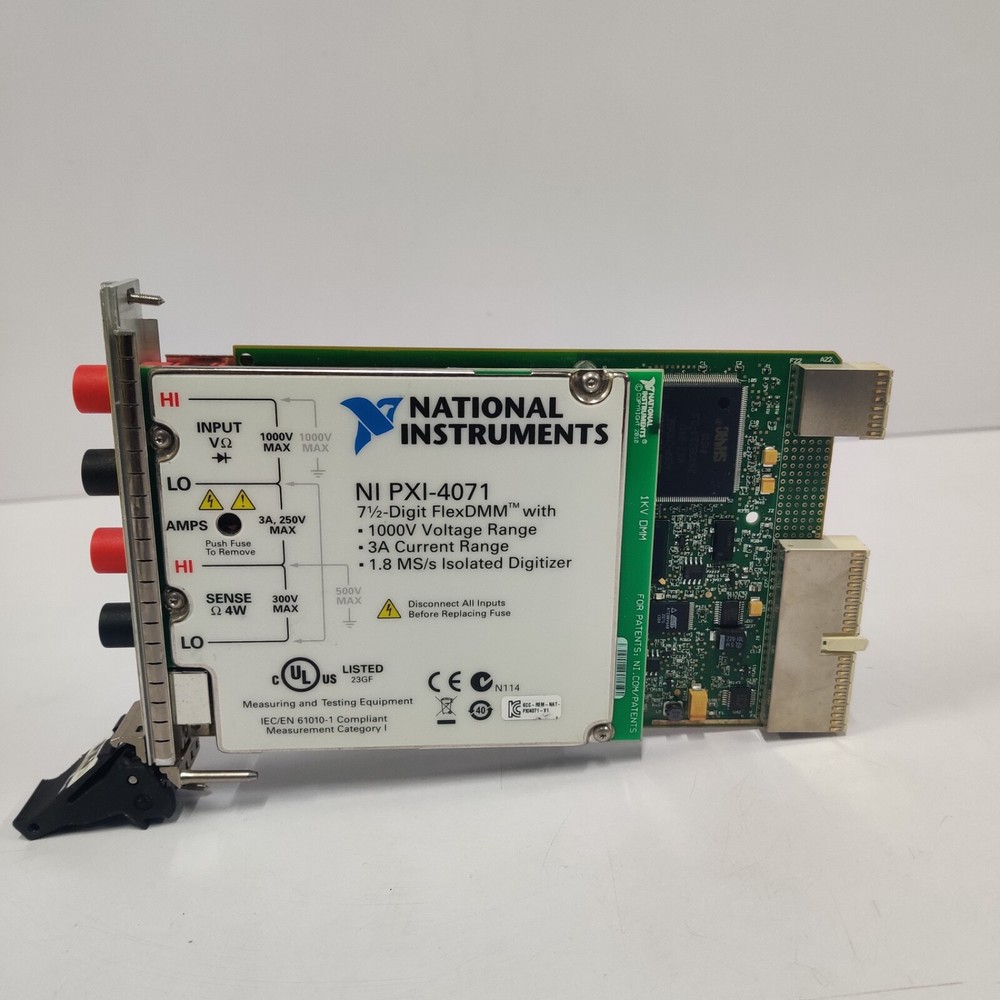 National Instruments NI PXI-4071 7 ½-Digit FlexDMM Digital Multimeter Module