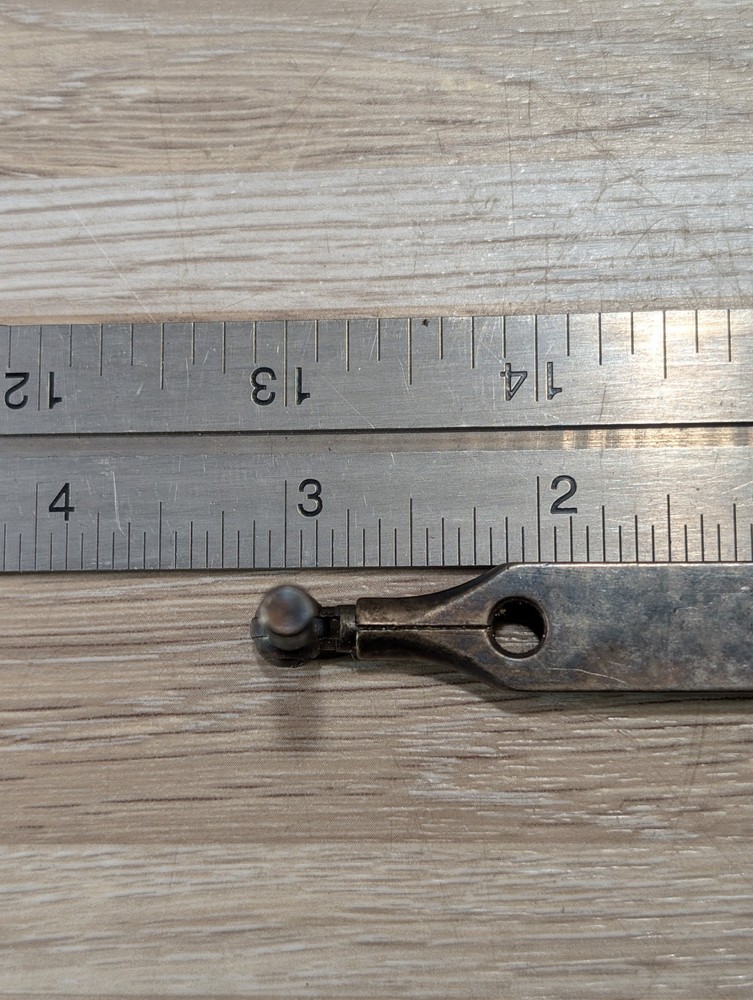 Starrett Last Word Dial Test Indicator INCOMPLETE Case and 1 Original Piece