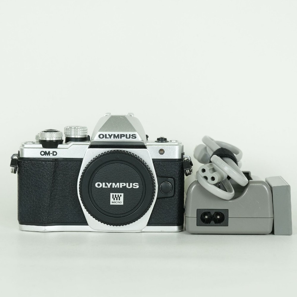Olympus OM-D E-M10 Mark II Body Silver Mirrorless Camera