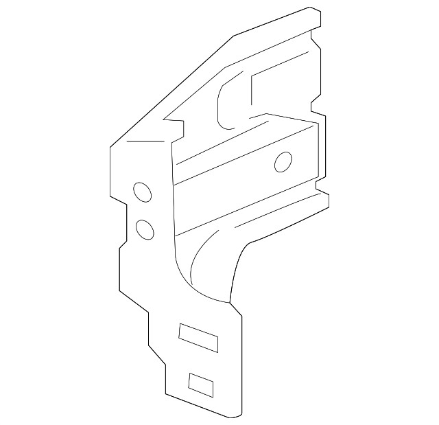 Genuine GM Driver Side Headlamp Bracket 22891633