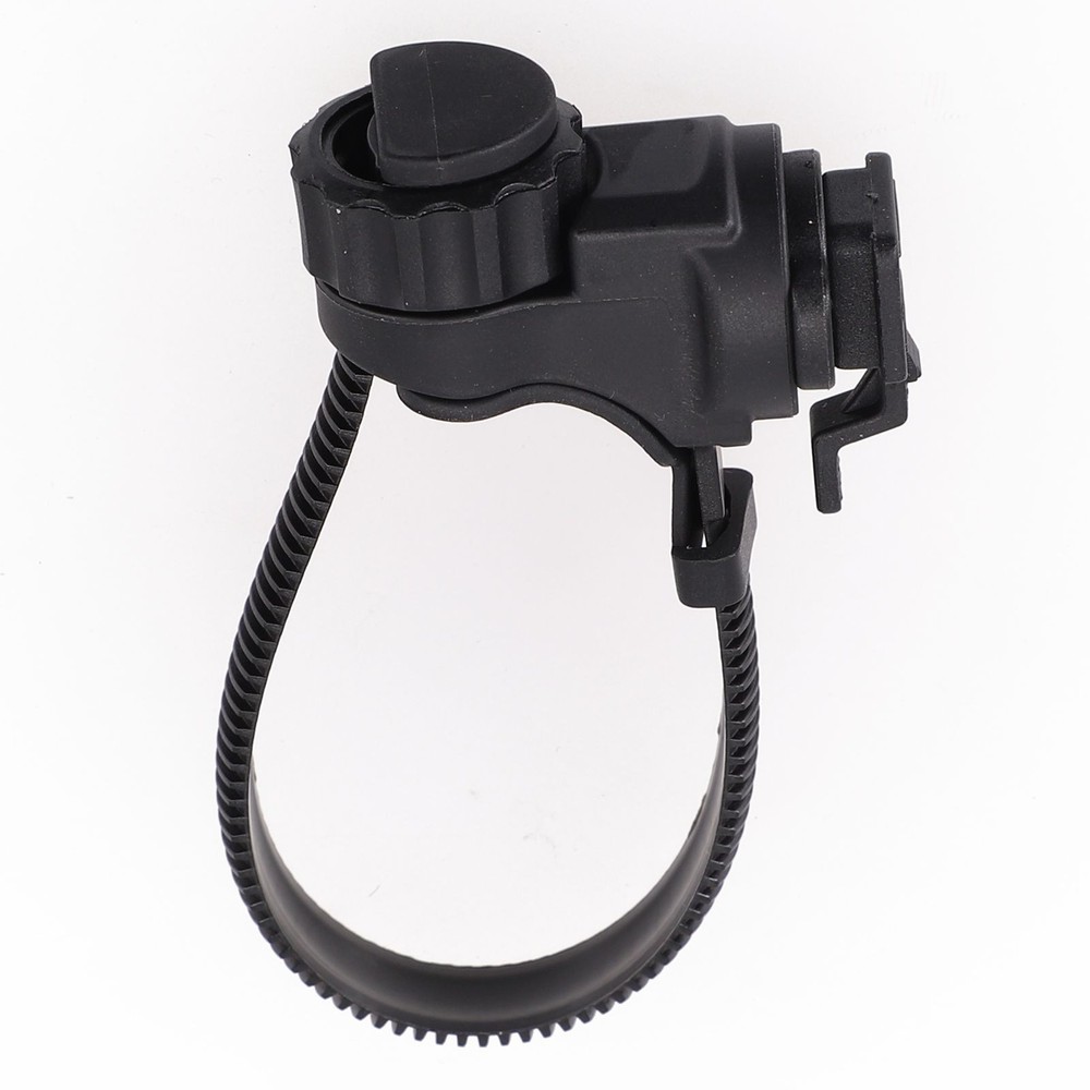 Bicycle Light Mount Handlebar Light ABS Bicycle Accessories Black Cycling