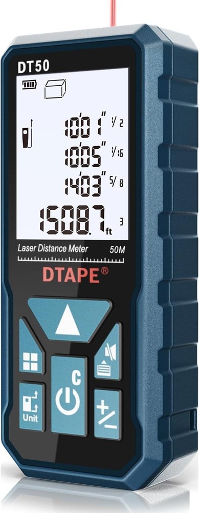 High-Accuracy Laser Measure 330ft Range