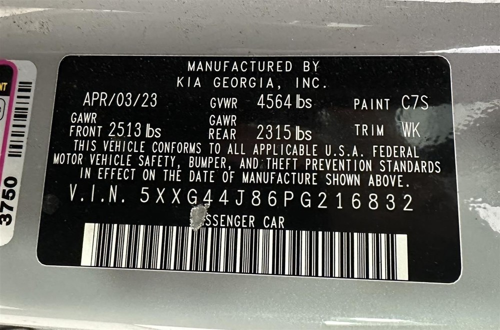 Camera/Projector Camera Front Windshield Mounted Fits 21-24 K5 2849271
