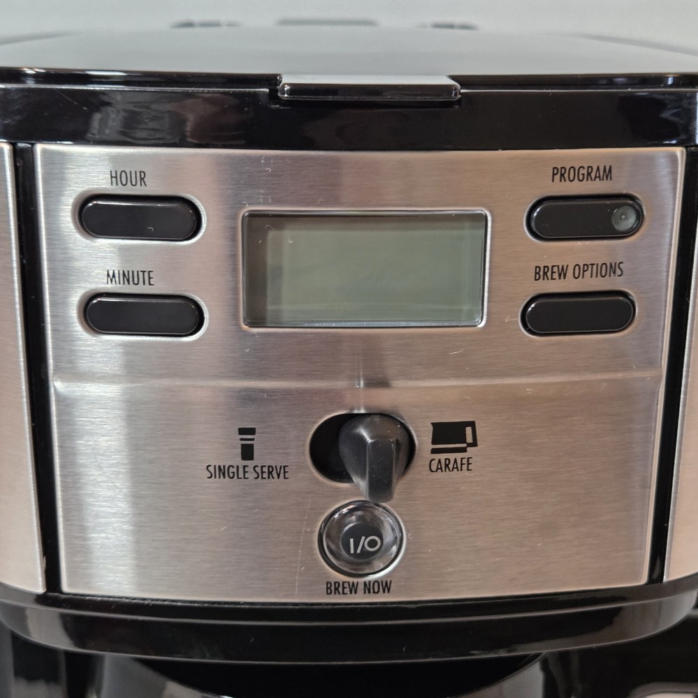 Hamilton Beach 2-Way Programmable Coffee Maker Single Serve & 12-Cup Pot 49980R