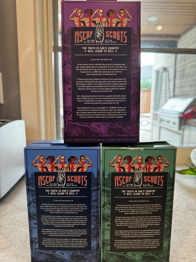 MSCHF Scout Cookies - Treasury Mint. Sealed, ship immediately.