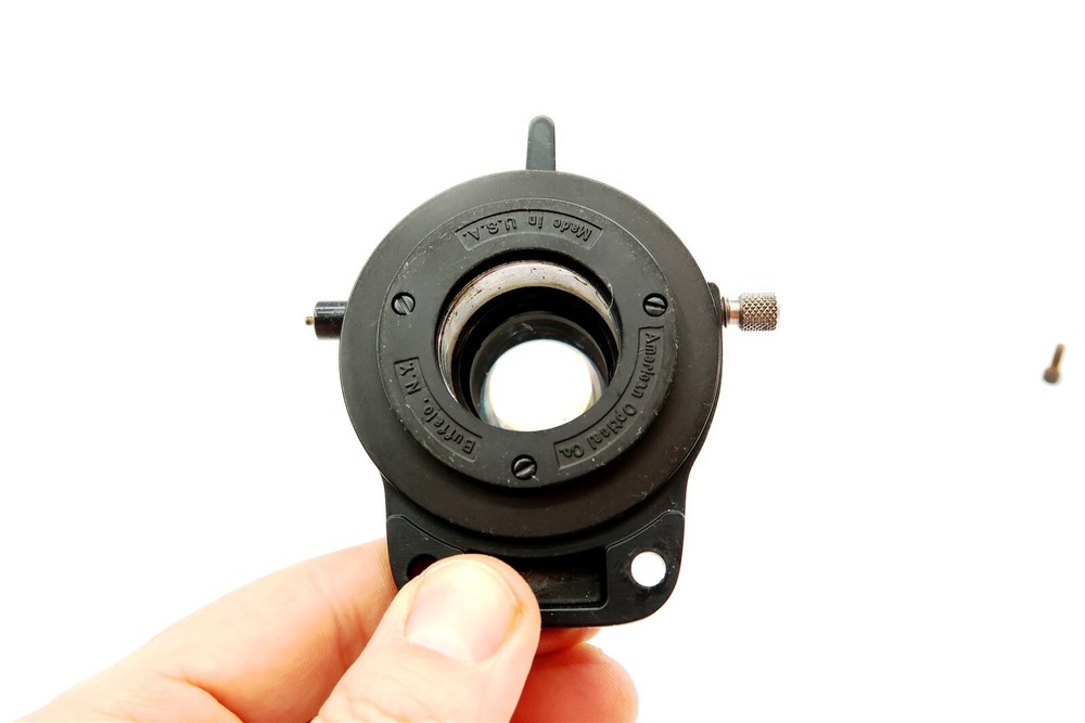 American Optical AO Microscope Iris Diaphragm / Condenser NA 125