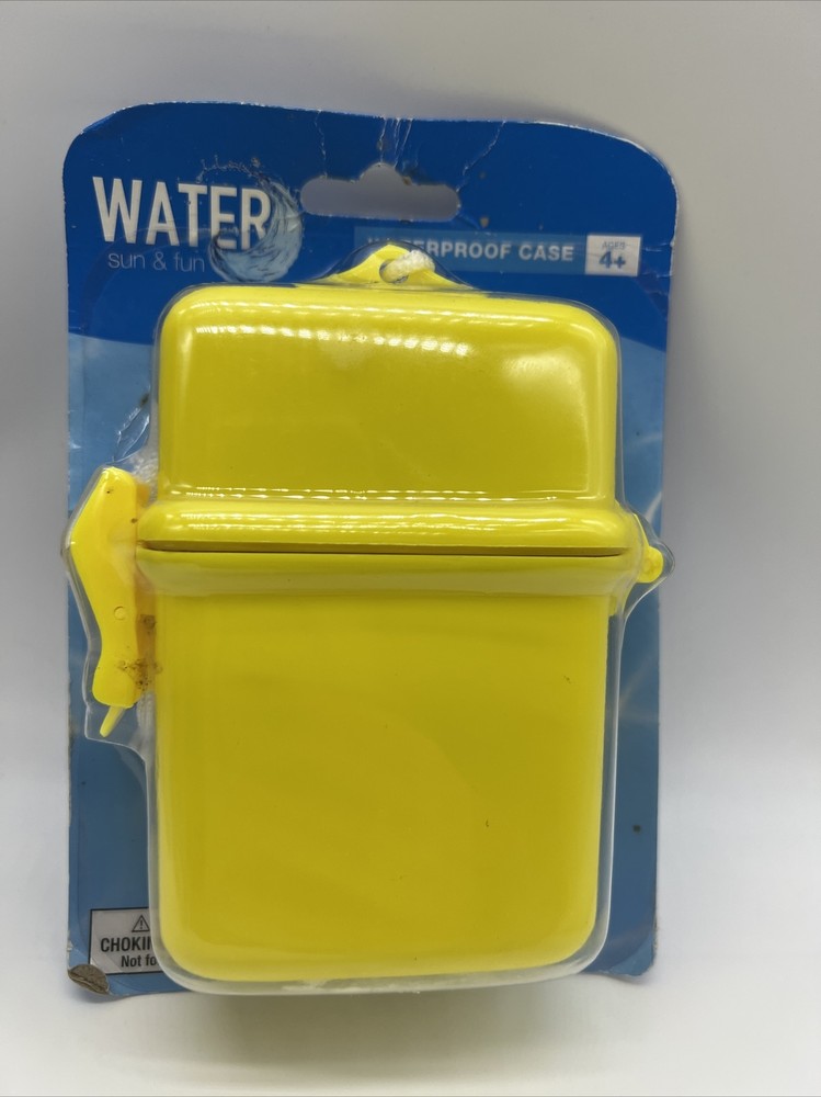 Walgreens Water Sun & Fun Waterproof Case Yellow-p