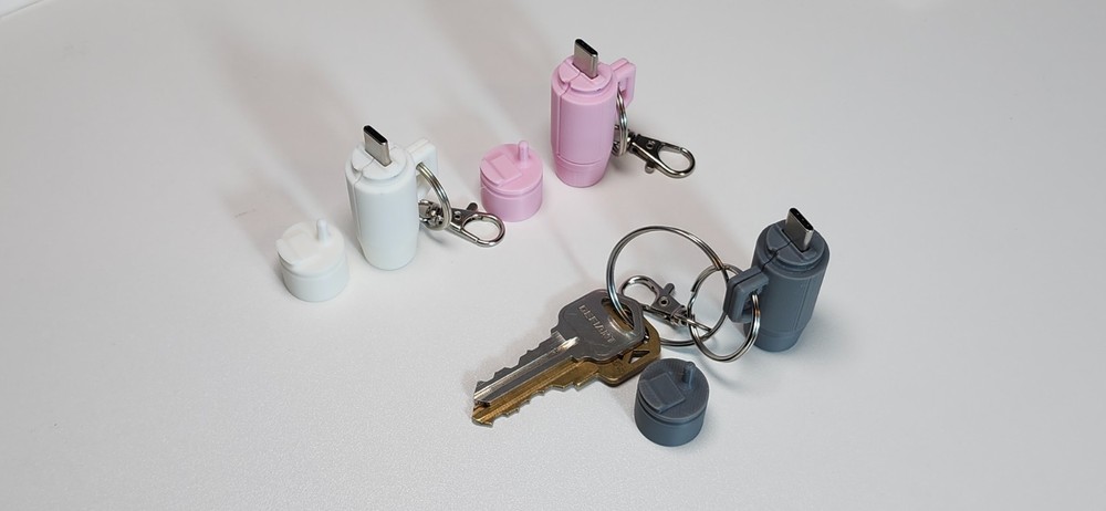 Coffee Cup Keychain 128GB USB C Flash Drive | USB-C for Android Smartphone & Mac