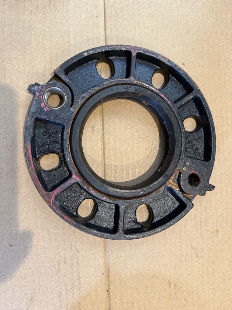 Victaulic 4"-741  4" Flange Adapter - EPDM
