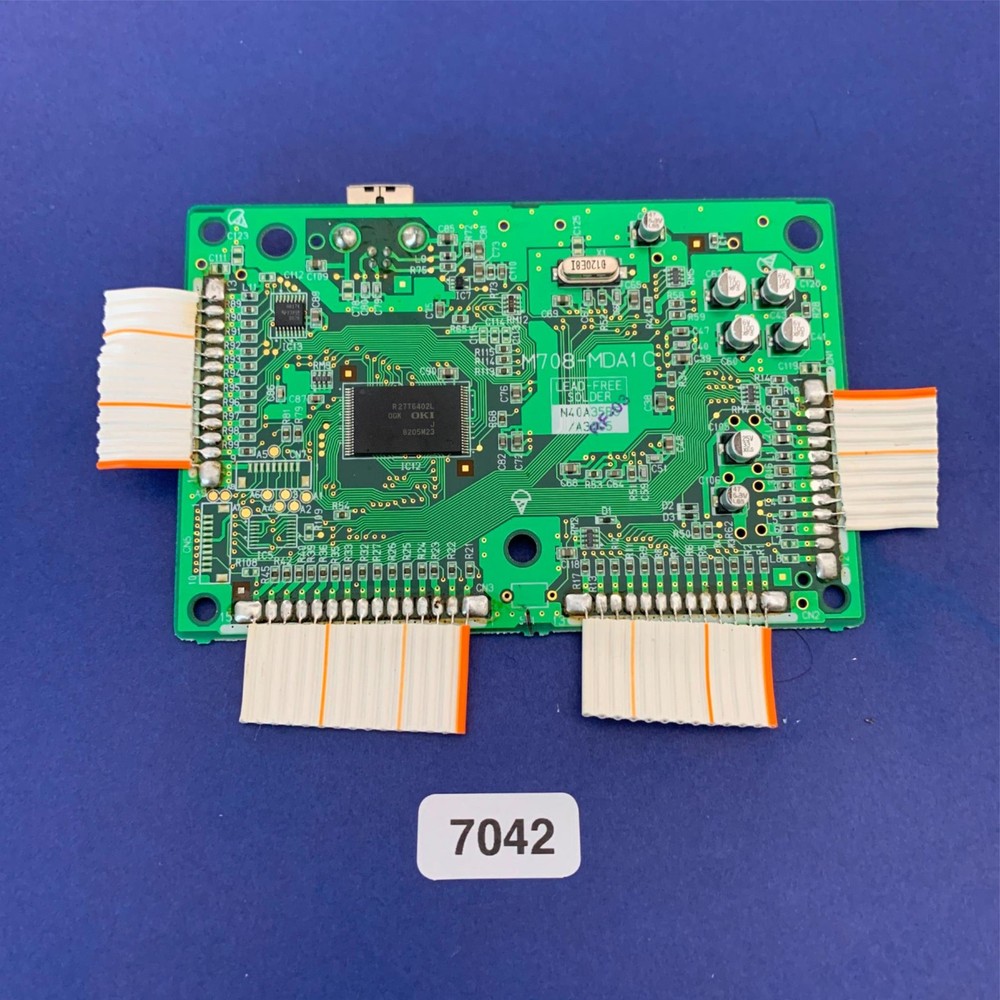 CASIO WK-110 Keyboard Used Part: USB Port Processor Circuit Board PCB M708-MDA1