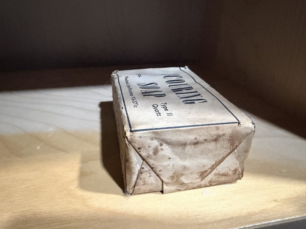 1930s- 1950s Type 2 Quartz Scouring Soap WWII