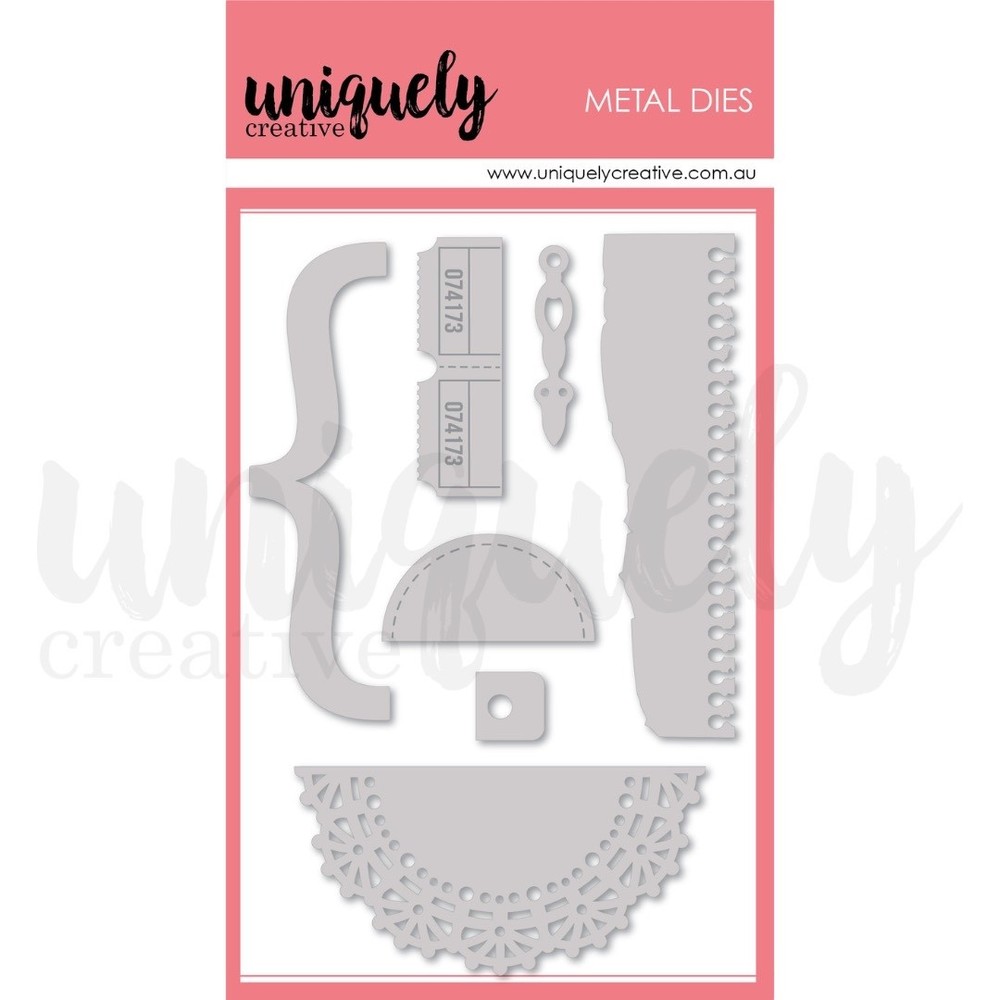 Uniquely Creative LAYERING ELEMENTS Die Set, New