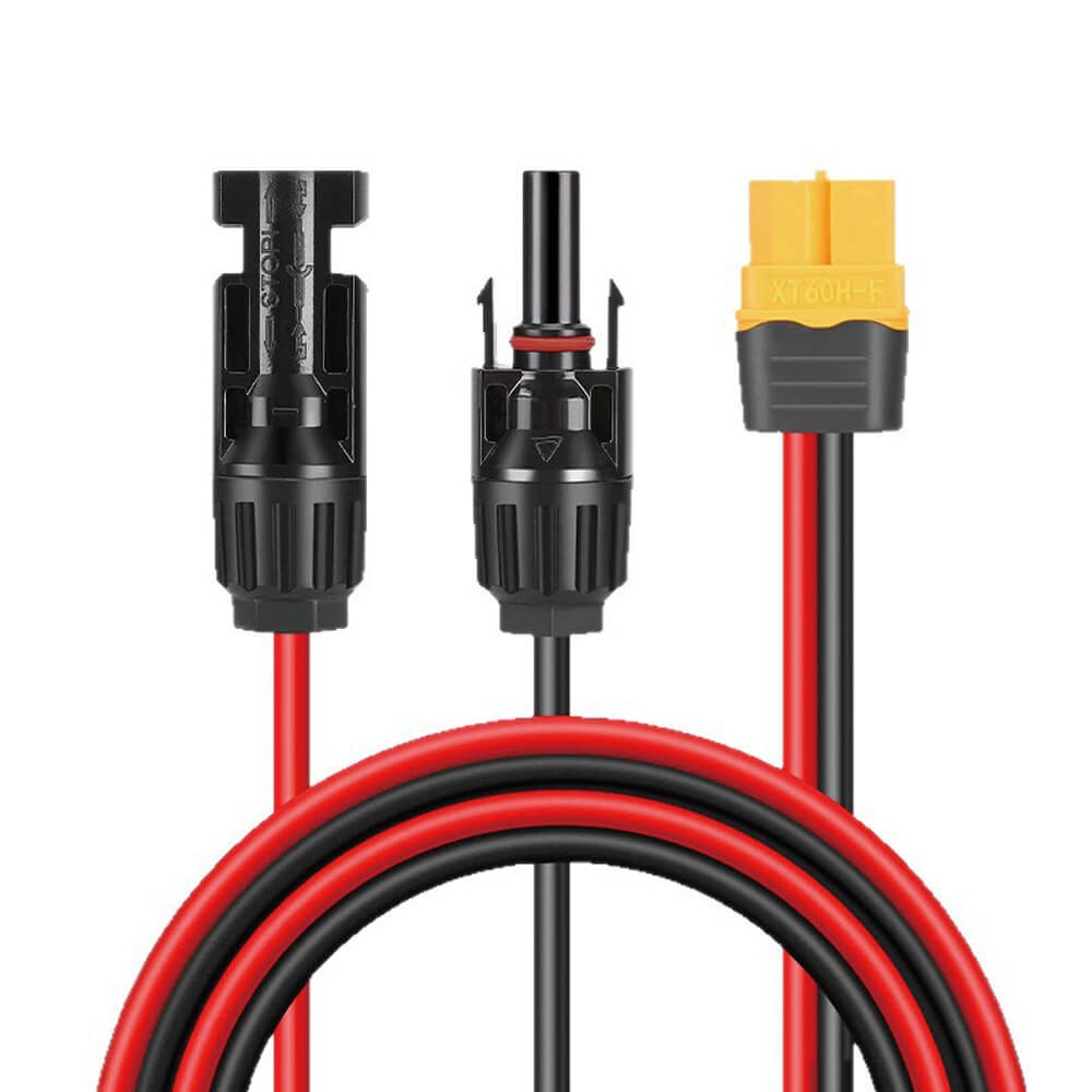 Connecting Cable 12AWG XT60I Female Solar Panel Connection Cable Charging Cable