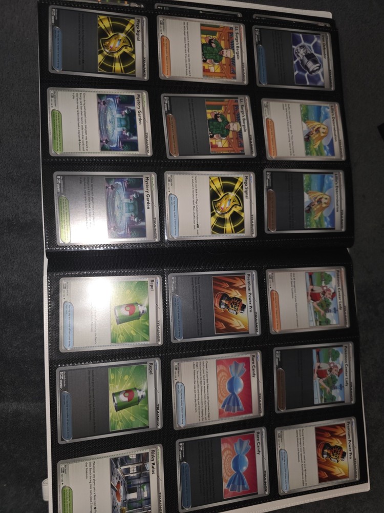 Pokémon TCG: Mega Evolution Complete Base Set - 132/132 Rev Holo EXs. NO BINDER