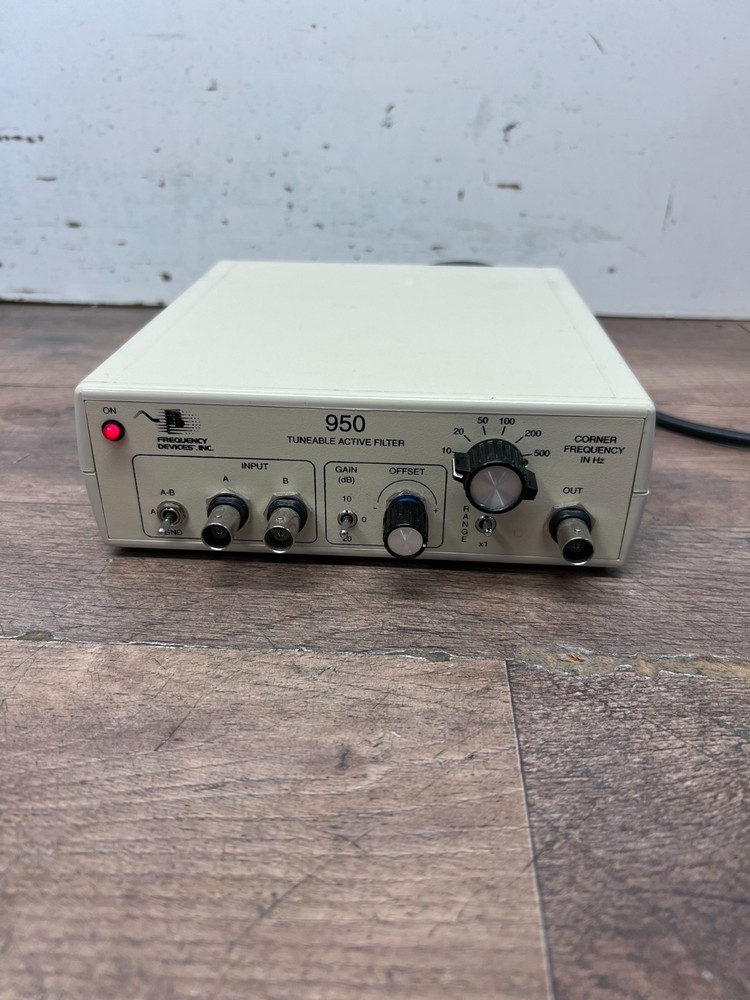 Frequency Devices 950 Tunable Active Filter