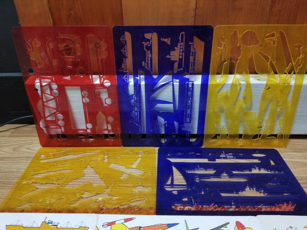 Vintage Hans Transportation Stencils