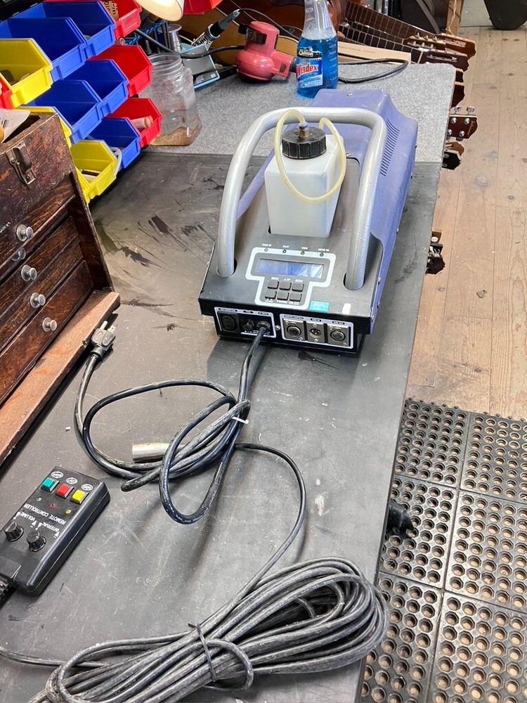 Fog Machine, Broken, As Is, Unknown Brand, DMX and Remote Control