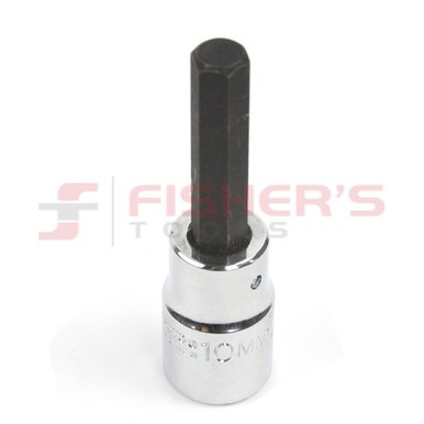 Hex Bit Socket with 1/2" Drive (10 mm)