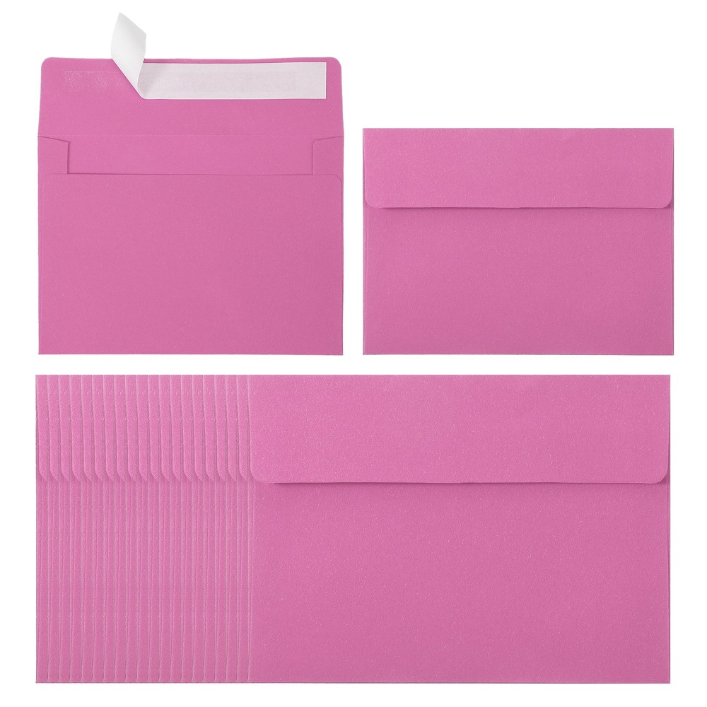 24Pack A2 Envelopes, Pink Invitation Envelopes4-3/8" x 5-3/4"